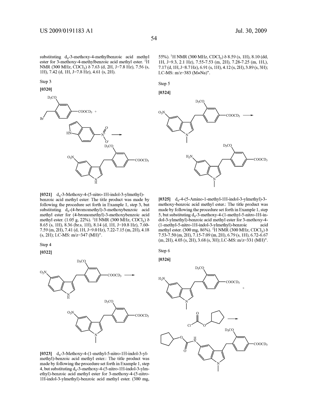 SUBSTITUTED INDOLES - diagram, schematic, and image 55