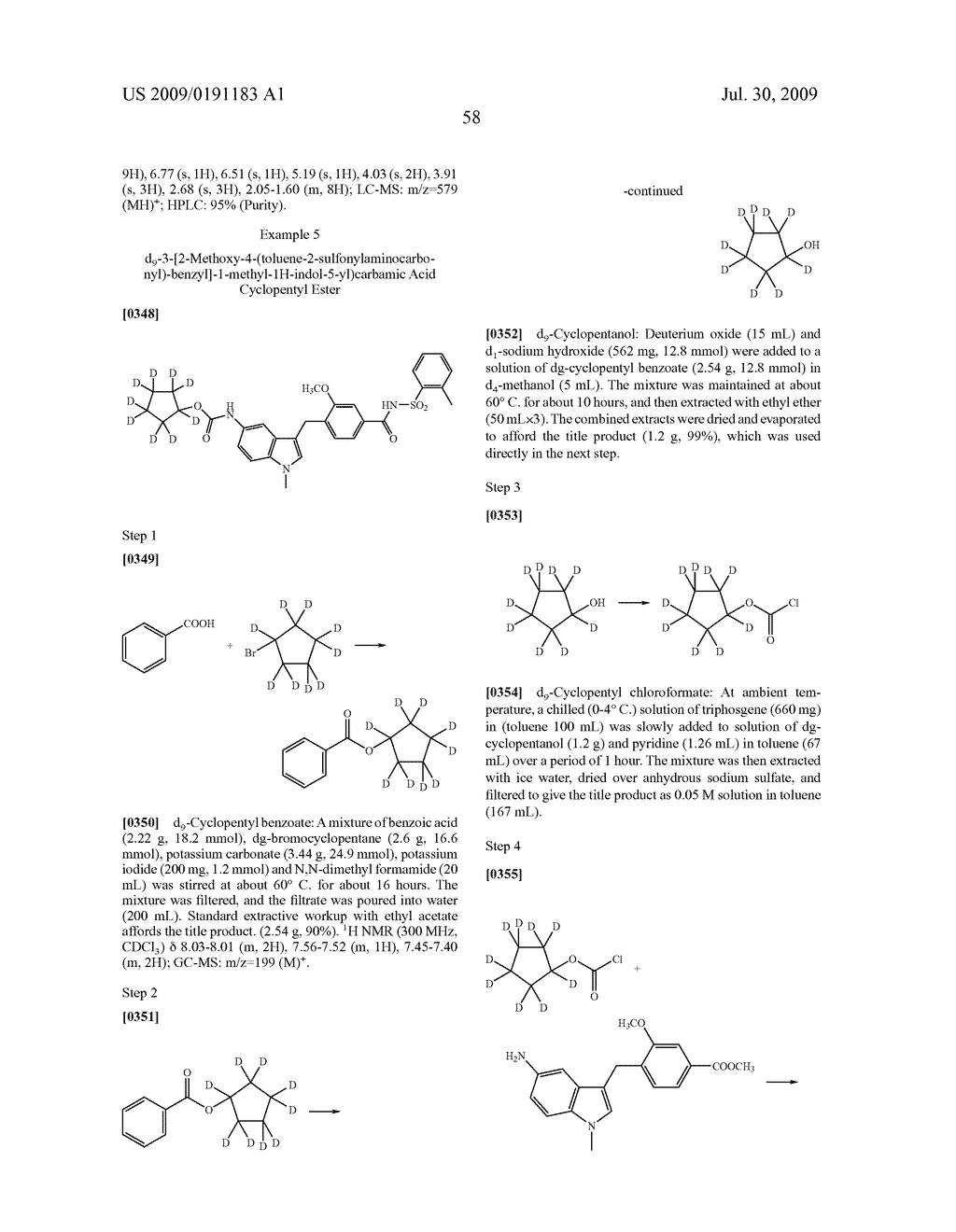 SUBSTITUTED INDOLES - diagram, schematic, and image 59