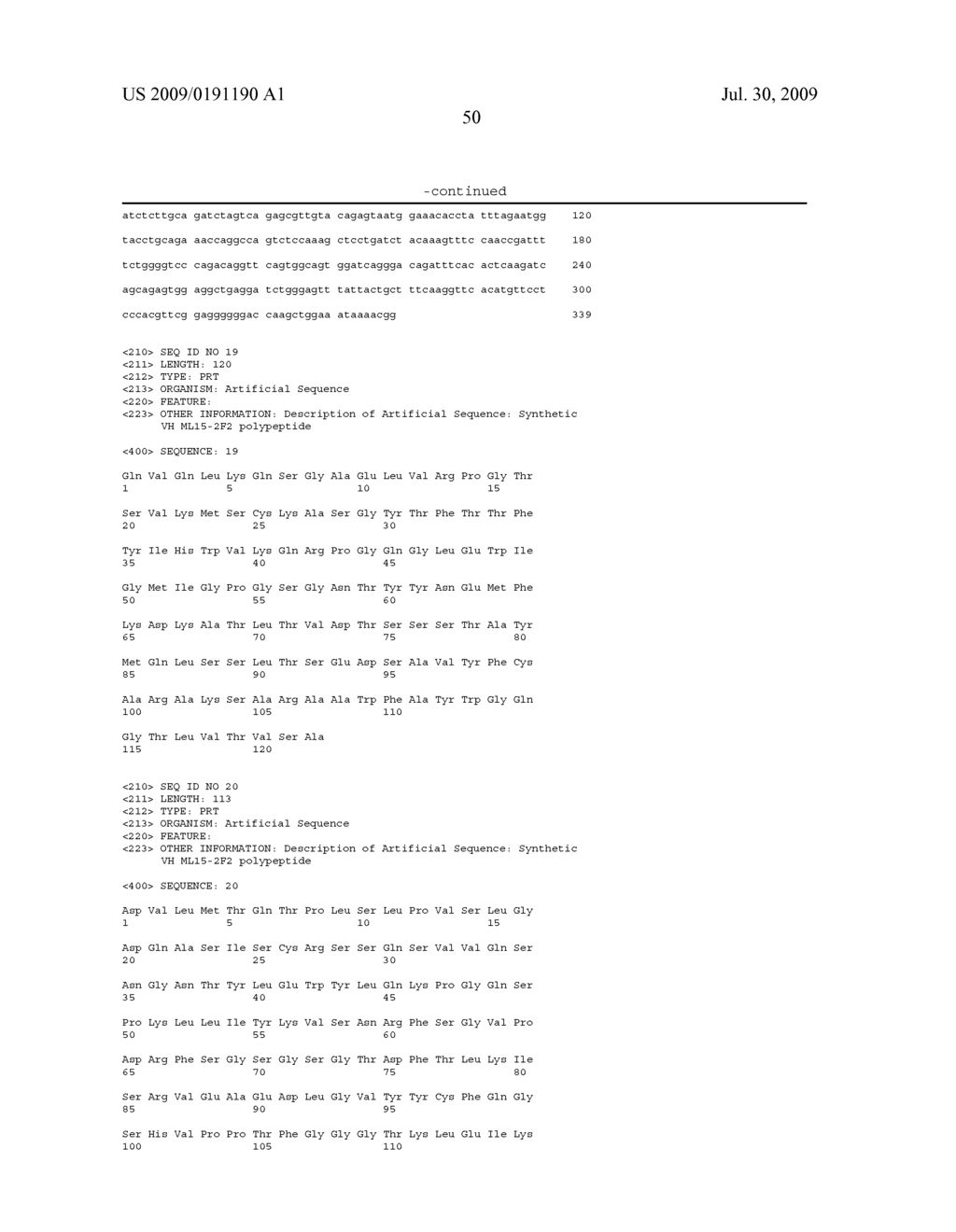 Anti-ABeta Globulomer Antibodies, Antigen-Binding Moieties Thereof, Corresponding Hybridomas, Nucleic Acids, Vectors, Host Cells, Methods of Producing Said Antibodies, Compositions Comprising Said Antibodies, Uses Of Said Antibodies And Methods Of Using Said Antibodies - diagram, schematic, and image 79