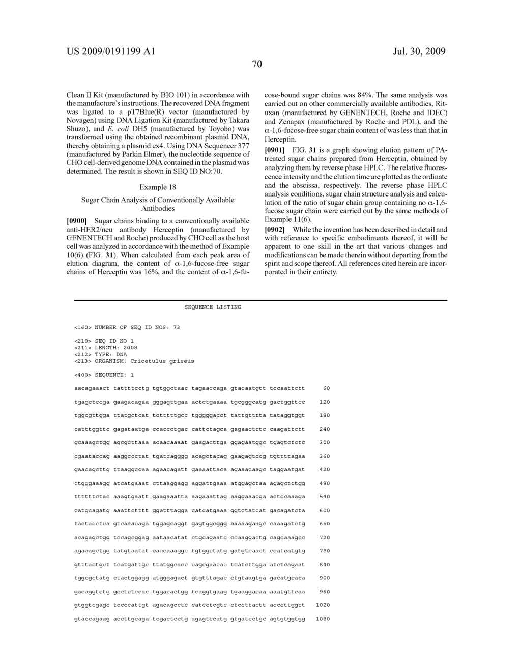 GLYCOENGINEERED, RECOMBINANT ANTIBODY - diagram, schematic, and image 123