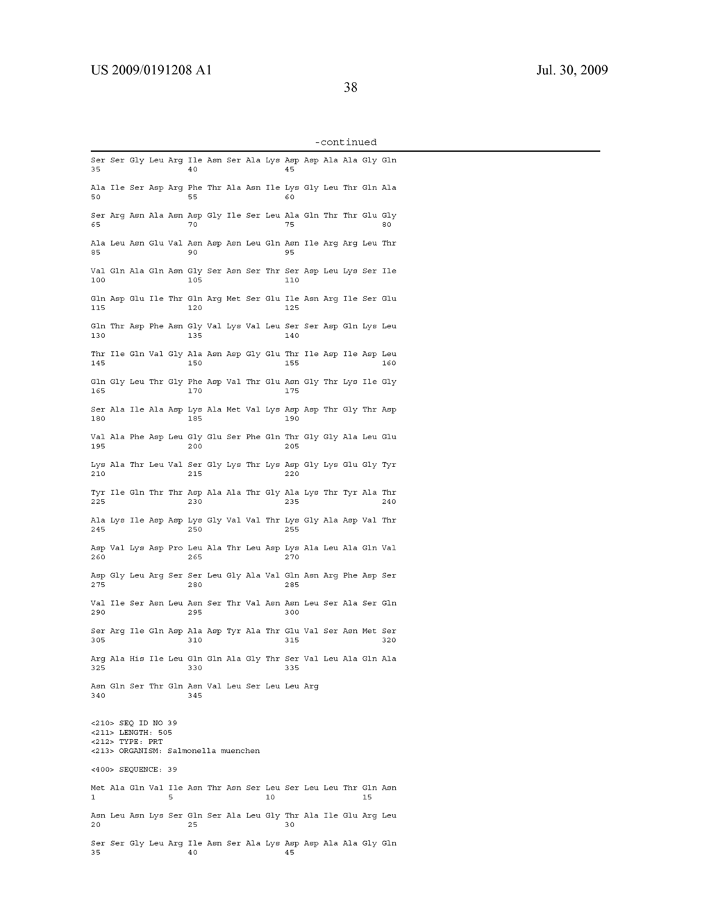 Antibodies against flagellin and uses thereof - diagram, schematic, and image 85