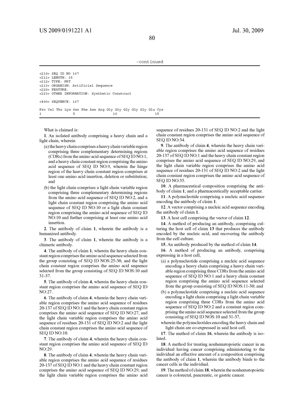 ANTIBODIES RECOGNIZING A CARBOHYDRATE CONTAINING EPITOPE ON CD-43 AND CEA EXPRESSED ON CANCER CELLS AND METHODS USING SAME - diagram, schematic, and image 91