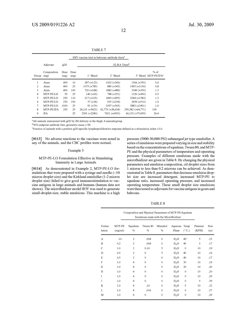 ADJUVANT FORMULATION COMPRISING A SUBMICRON OIL DROPLET EMULSION - diagram, schematic, and image 13