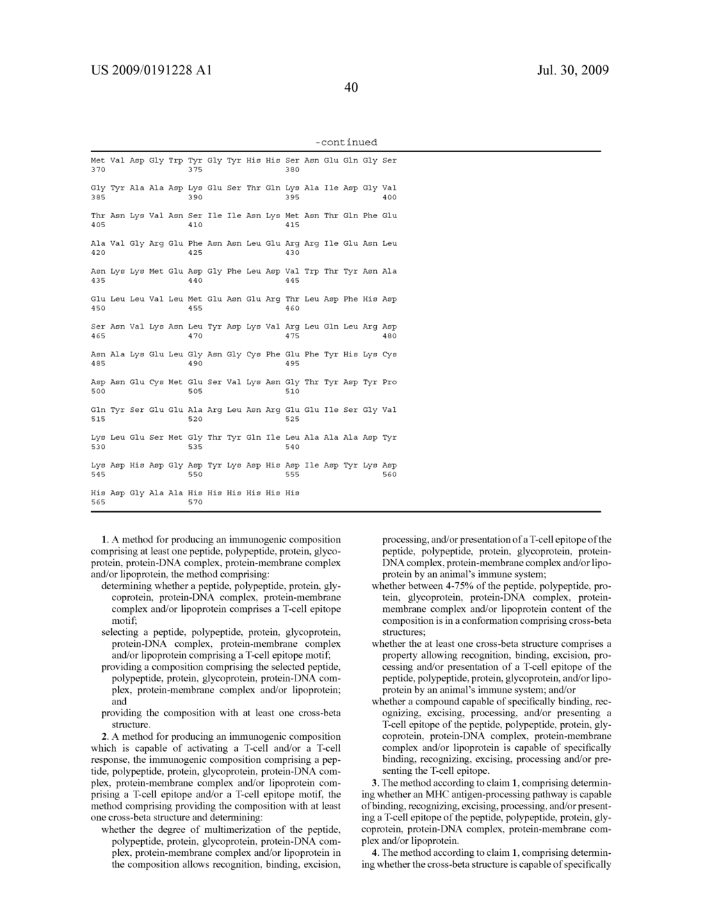 Immunogenic compositions capable of activating T-cells - diagram, schematic, and image 89