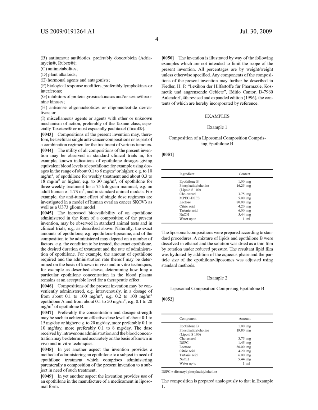 EPOTHILONE COMPOSITIONS - diagram, schematic, and image 05