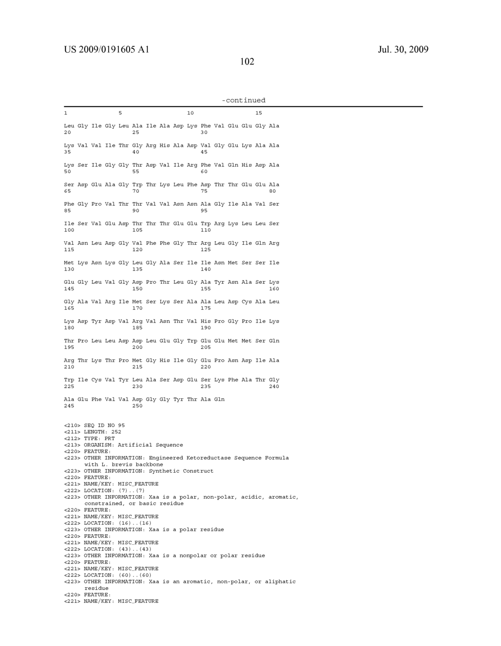 Ketoreductase Polypeptides for the Reduction of Acetophenones - diagram, schematic, and image 104