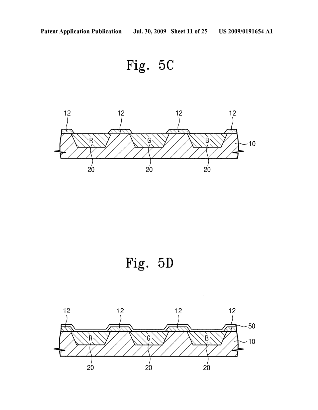 METHOD OF MANUFACTURING COLOR FILTER SUBSTRATE AND METHOD OF MANUFACTURING THIN FILM TRANSISTOR SUBSTRATE - diagram, schematic, and image 12