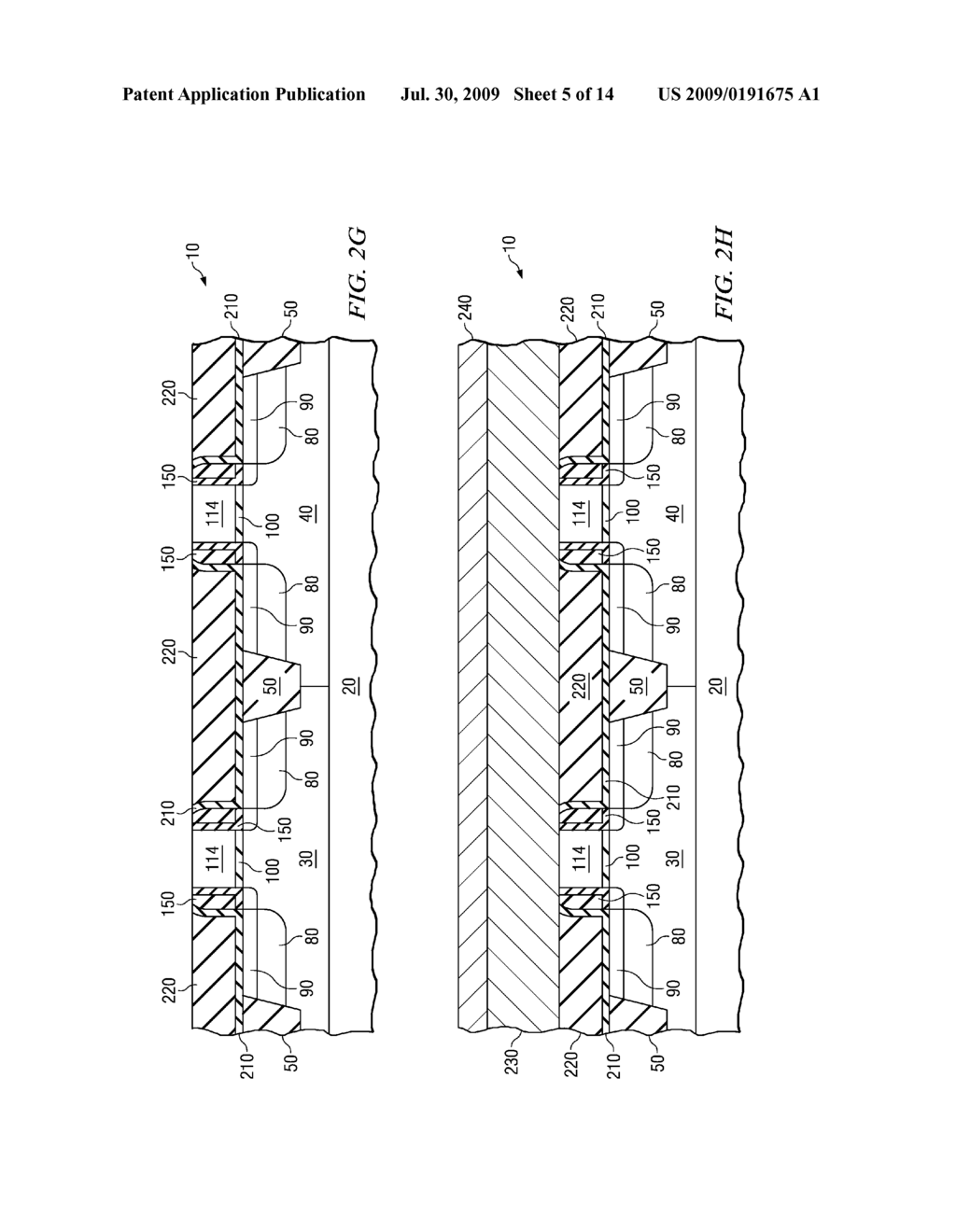 Method for Forming CMOS Transistors Having FUSI Gate Electrodes and Targeted Work Functions - diagram, schematic, and image 06