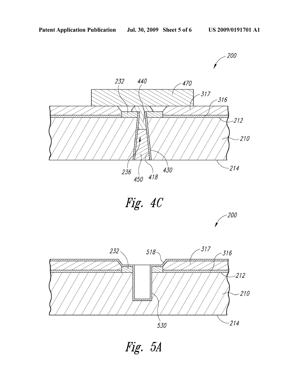 MICROELECTRONIC DEVICES AND METHODS FOR FORMING INTERCONNECTS IN MICROELECTRONIC DEVICES - diagram, schematic, and image 06