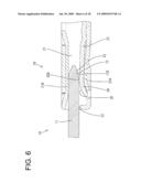 TERMINALS AND A TERMINAL CONNECTING STRUCTURE diagram and image