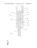 TERMINALS AND A TERMINAL CONNECTING STRUCTURE diagram and image