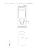 TERMINALS AND A TERMINAL CONNECTING STRUCTURE diagram and image