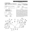 Combination uplift and coverage bra diagram and image