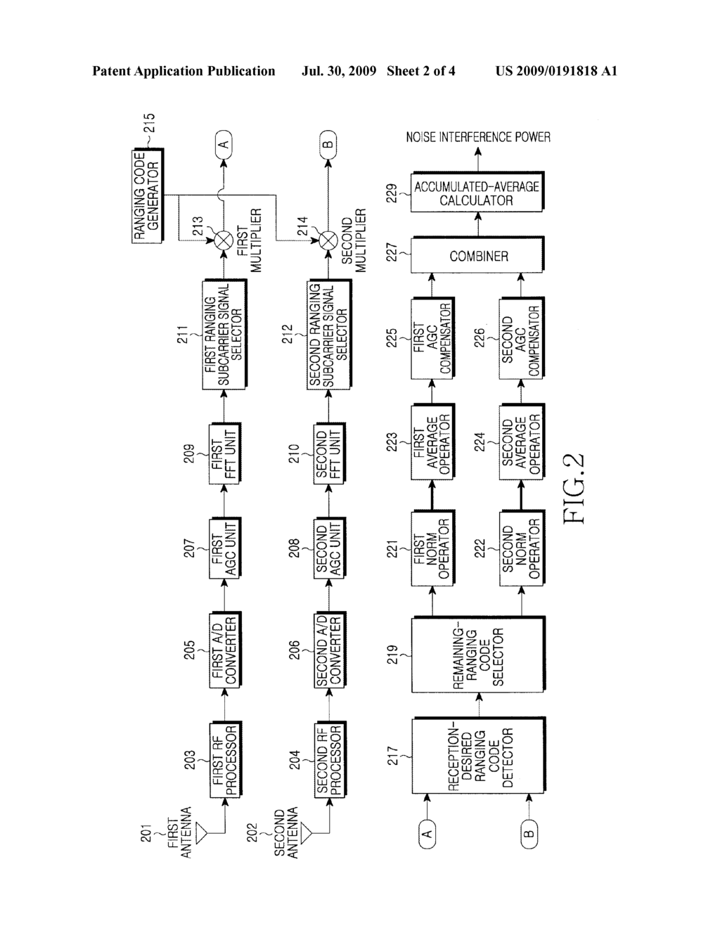 APPARATUS AND METHOD FOR ESTIMATING NOISE AND INTERFERENCE POWER IN A COMMUNICATION SYSTEM - diagram, schematic, and image 03