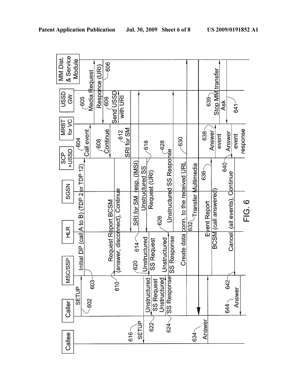 METHOD AND A SYSTEM FOR ENABLING MULTIMEDIA RING-BACK-WITHIN THE CONTEXT OF A VOICE-CALL - diagram, schematic, and image 07