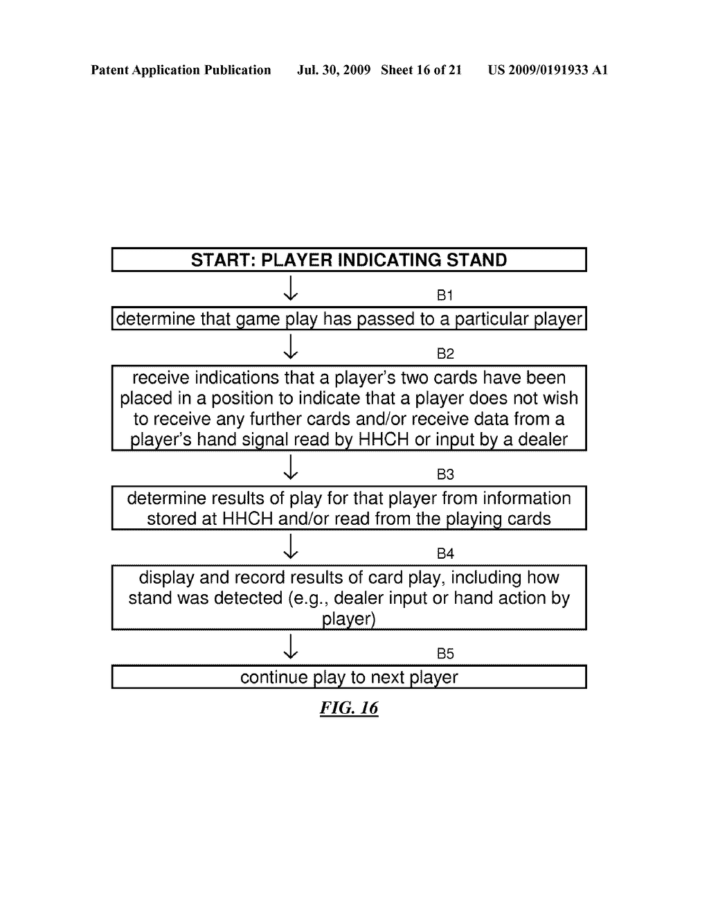 TABLE WITH SENSORS AND SMART CARD HOLDER FOR AUTOMATED GAMING SYSTEM AND GAMING CARDS - diagram, schematic, and image 17