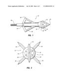 Broadhead point diagram and image