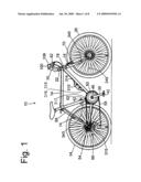 ELECTRICALLY OPERATED DERAILLEUR THAT RE-ENGAGES A DISENGAGED DERAILLEUR FORCE OVERLOAD CLUTCH diagram and image