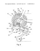 ELECTRICALLY OPERATED DERAILLEUR THAT RE-ENGAGES A DISENGAGED DERAILLEUR FORCE OVERLOAD CLUTCH diagram and image