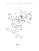 STEPPING EXERCISE APPARATUS diagram and image