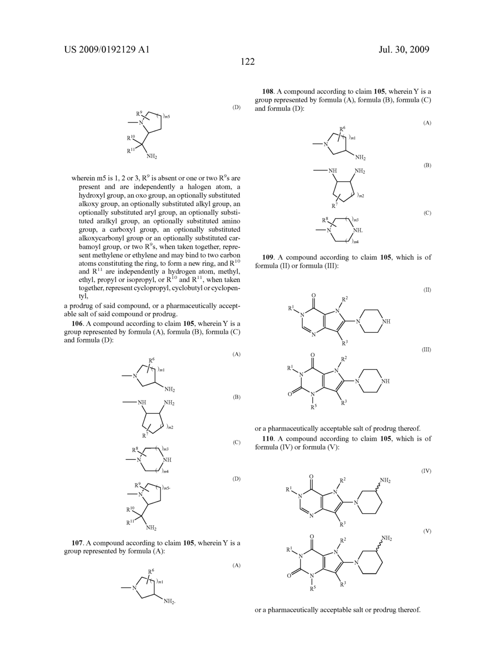 BICYCLIC PYRROLE DERIVATIVES - diagram, schematic, and image 123
