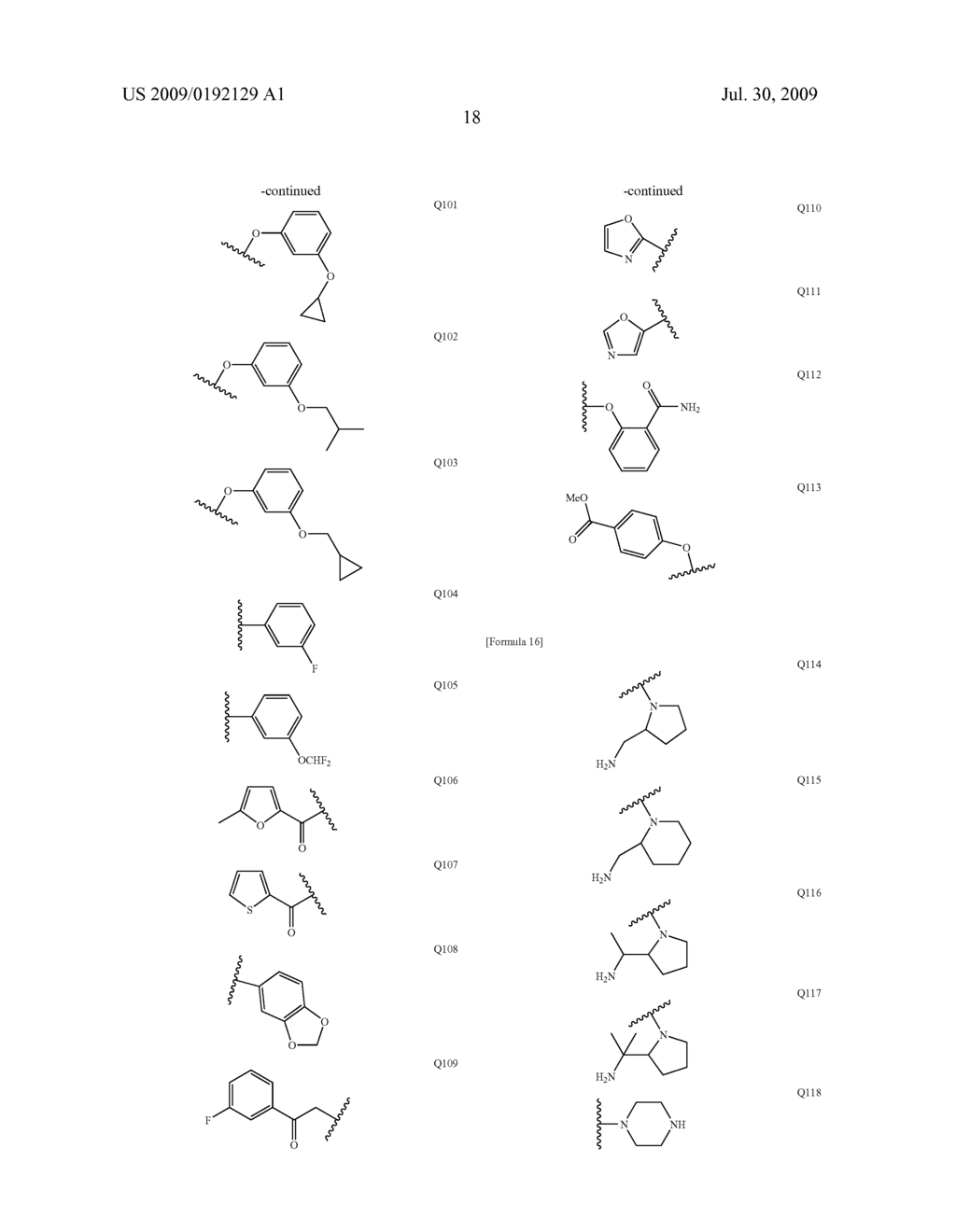 BICYCLIC PYRROLE DERIVATIVES - diagram, schematic, and image 19