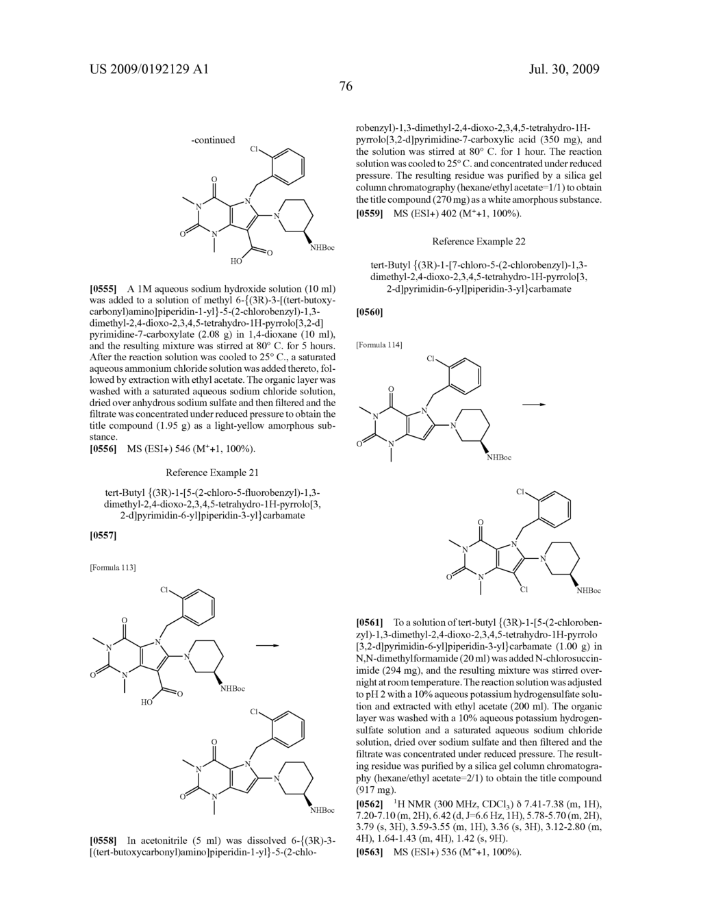 BICYCLIC PYRROLE DERIVATIVES - diagram, schematic, and image 77