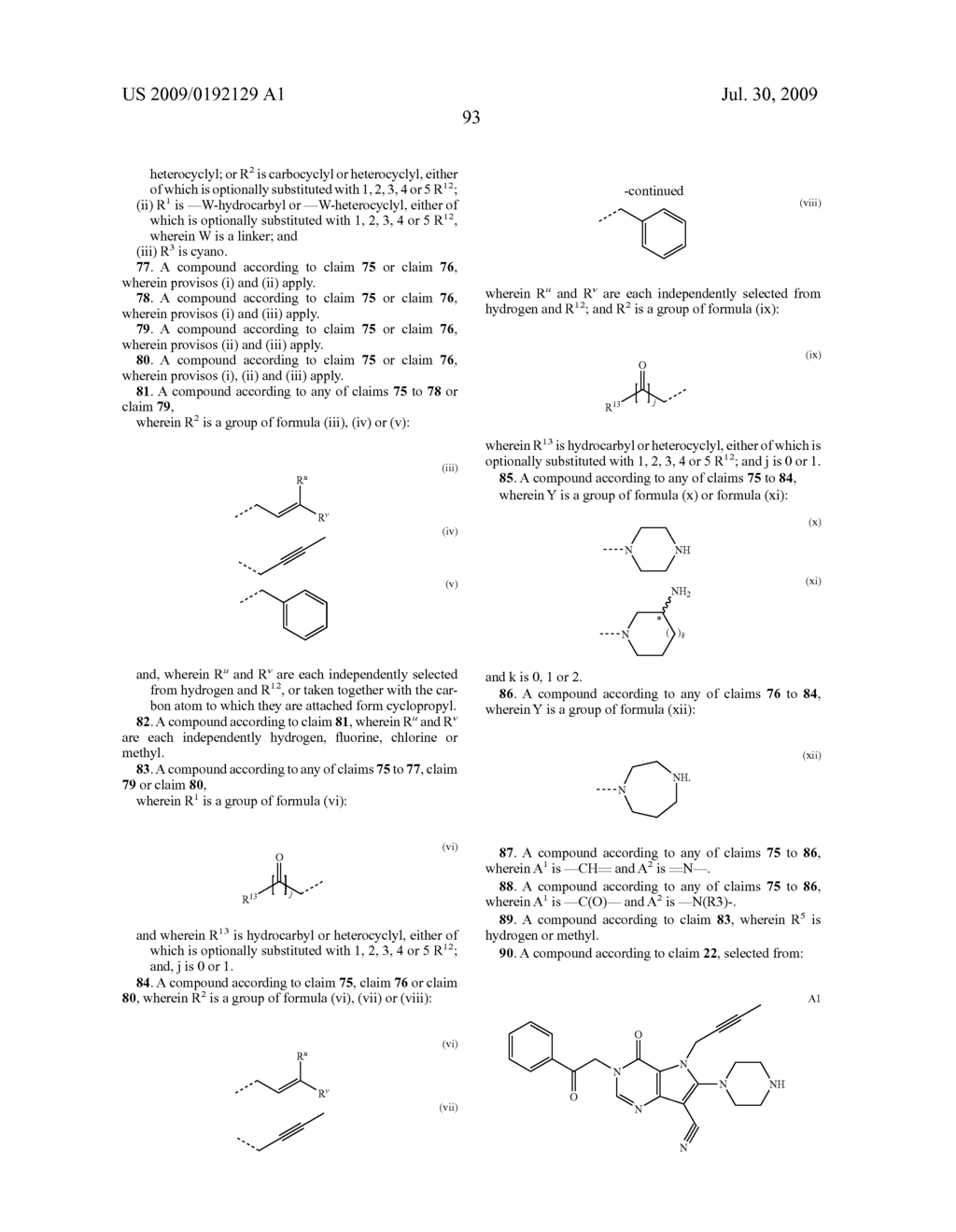 BICYCLIC PYRROLE DERIVATIVES - diagram, schematic, and image 94