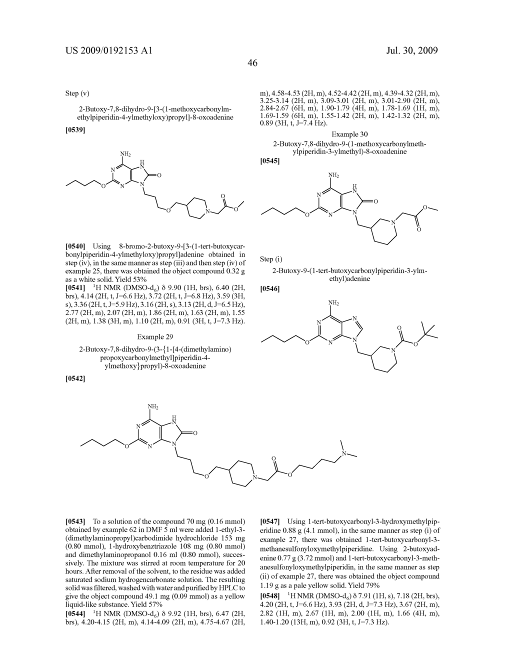 NOVEL ADENINE COMPOUND - diagram, schematic, and image 47