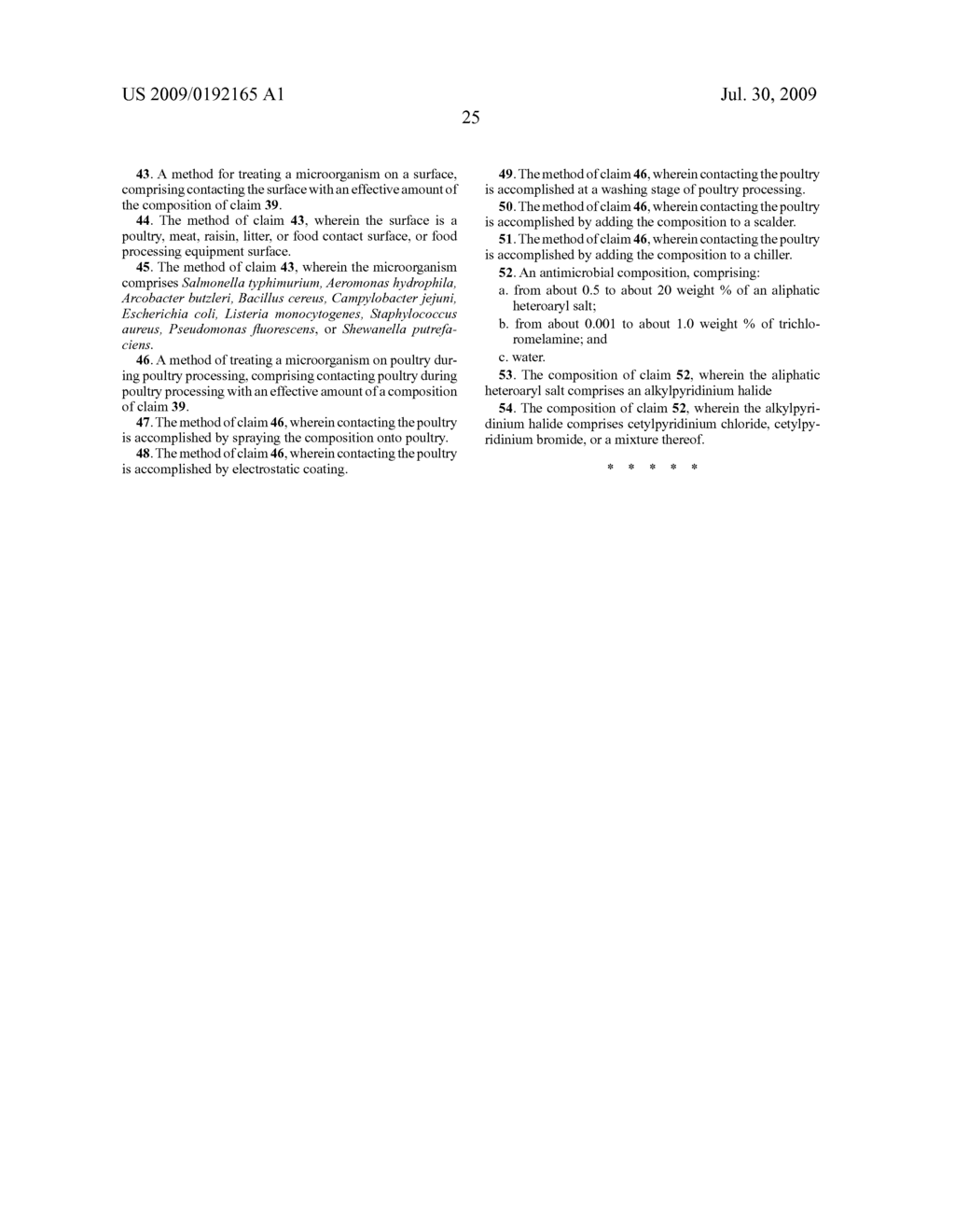 ANTIMICROBIAL SOLUTIONS AND PROCESS RELATED THERETO - diagram, schematic, and image 35