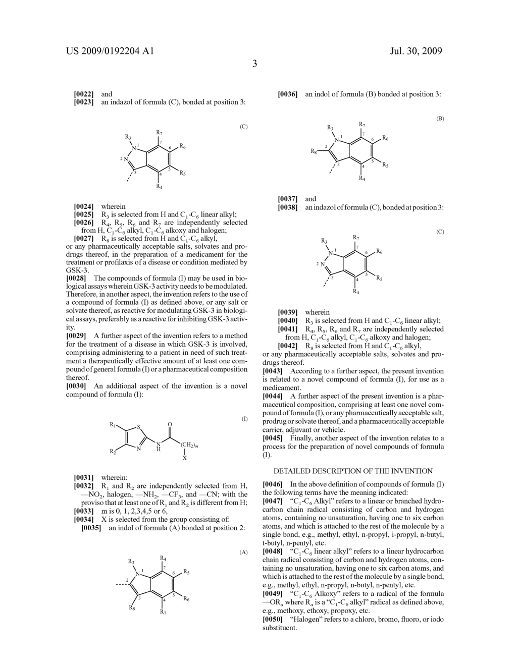 N-(2-THIAZOLYL)-AMIDE DERIVATIVES AS GSK-3 INHIBITORS - diagram, schematic, and image 04