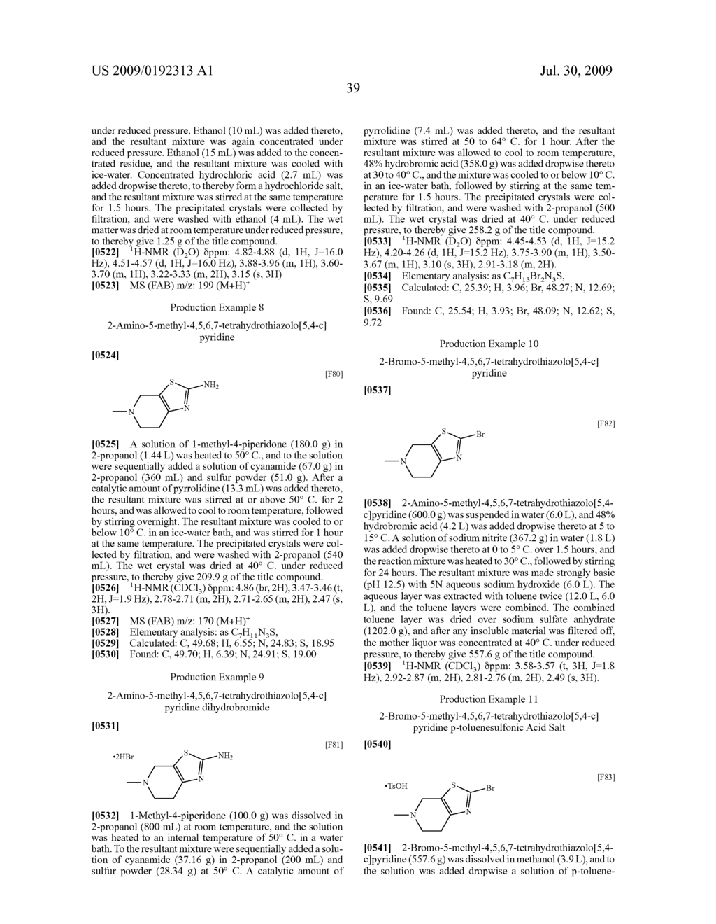 PROCESS FOR PRODUCING 5-METHYL-4,5,6,7-TETRAHYDROTHIAZOLO[5,4-c]PYRIDINE-2-CARBOXYLIC ACID - diagram, schematic, and image 40