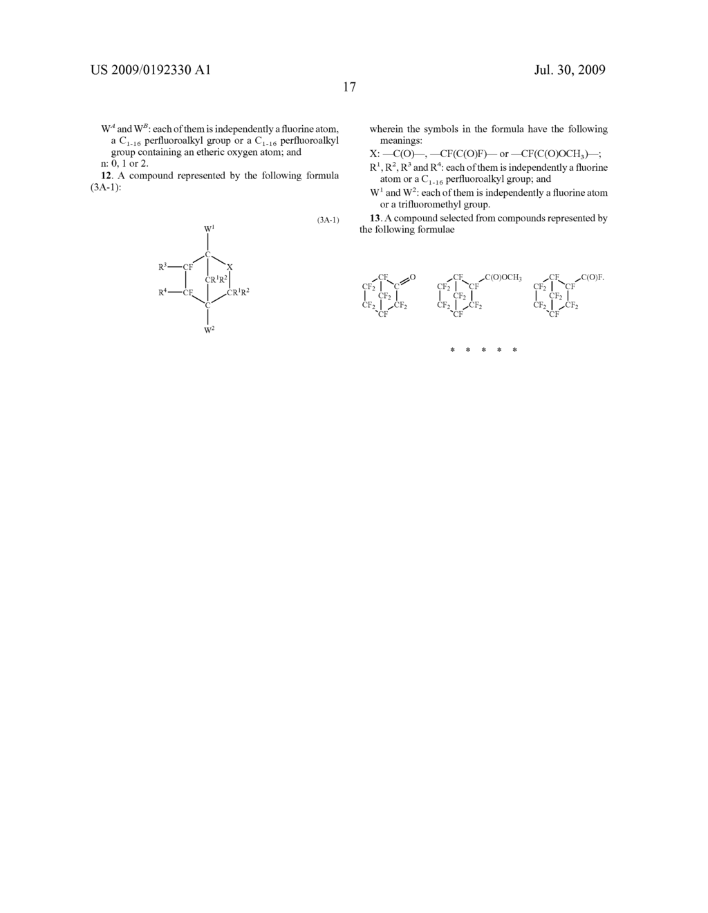 FLUOROCOMPOUND HAVING HIGHLY FLUORINATED NORBORNANE STRUCTURE, FLUOROPOLYMER, AND THEIR PRODUCTION PROCESSES - diagram, schematic, and image 18