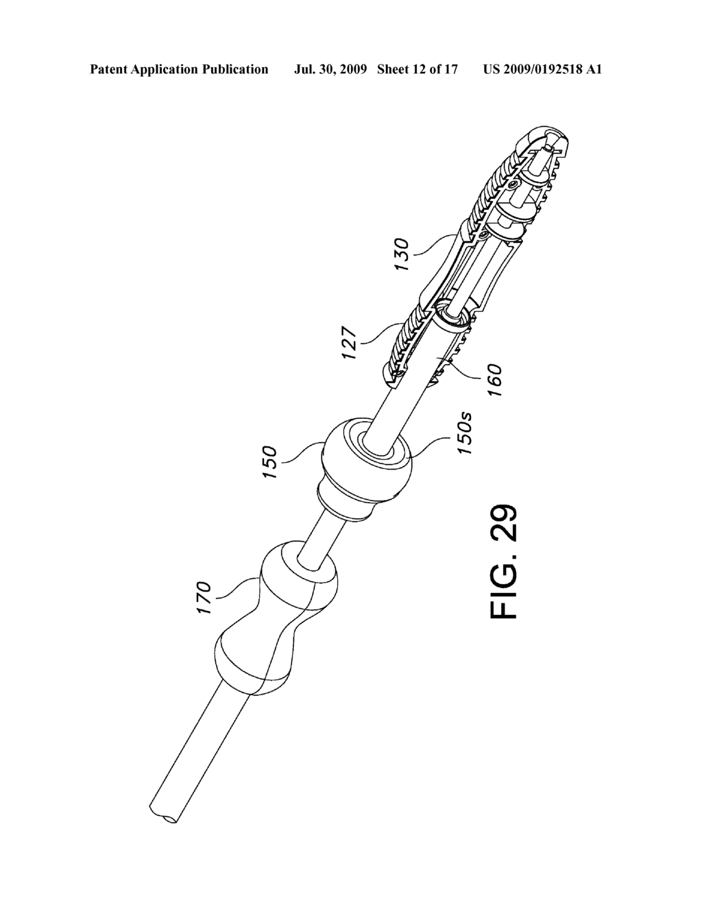 APPARATUS AND METHOD FOR LOADING AND DELIVERING A STENT HAVING IMPROVED HANDLES TO CONTROL RELATIVE CATHETER COMPONENT MOVEMENT - diagram, schematic, and image 13