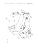 TWO-PIECE PROSTHETIC VALVES WITH SNAP-IN CONNECTION AND METHODS FOR USE diagram and image