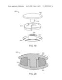 Intervertebral Prosthetic Disc With Shock Absorbing Core Formed With Disc Springs diagram and image