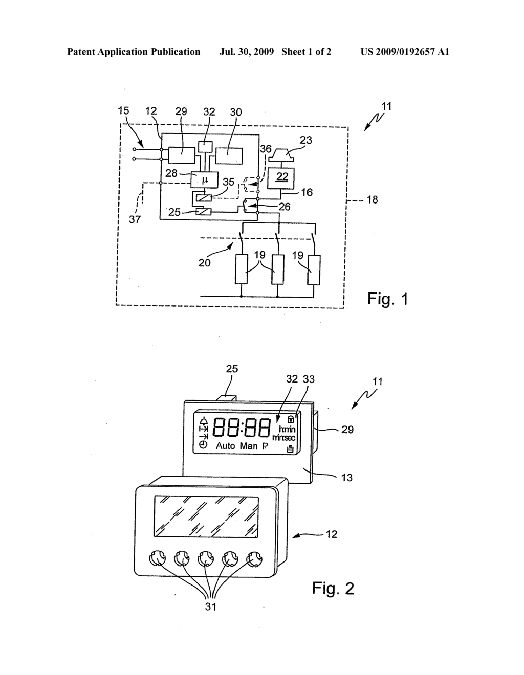 METHOD FOR CONTROLLING A HOUSEHOLD COOKING APPLIANCE USING A TIMER - diagram, schematic, and image 02