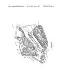 Operator enclosure including movable top and machine using same diagram and image