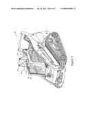 Operator enclosure including movable top and machine using same diagram and image