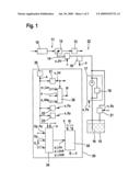 PROCEDURE FOR DIAGNOSING A METERING VALVE OF AN EXHAUST GAS TREATMENT DEVICE AND DEVICE FOR IMPLEMENTING THE PROCEDURE diagram and image