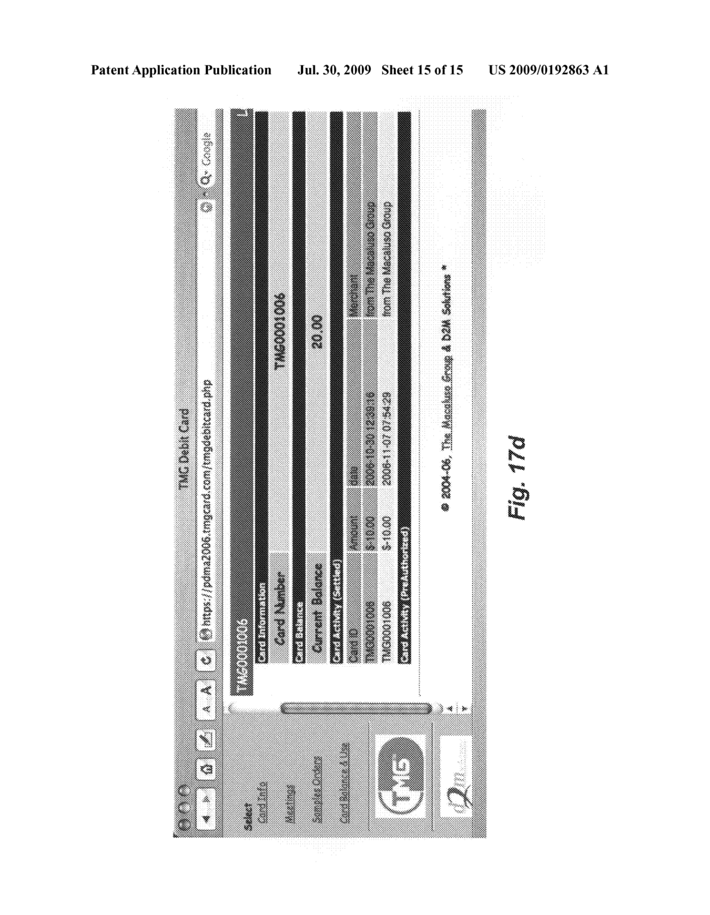 Incentive card program for attracting persons to product or service displays - diagram, schematic, and image 16