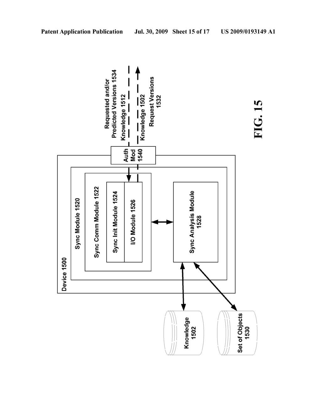 SYNCHRONIZATION OF MULTIDIMENSIONAL DATA IN A MULTIMASTER SYNCHRONIZATION ENVIRONMENT WITH PREDICTION - diagram, schematic, and image 16