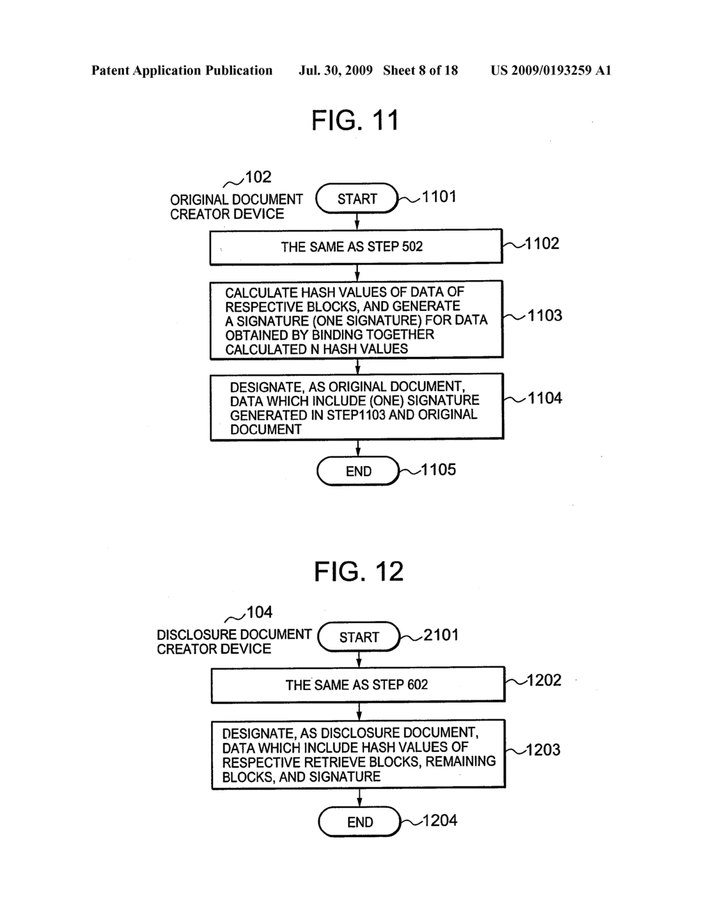 ELECTRONIC DOCUMENT AUTHENTICITY ASSURANCE METHOD AND ELECTRONIC DOCUMENT DISCLOSURE SYSTEM - diagram, schematic, and image 09