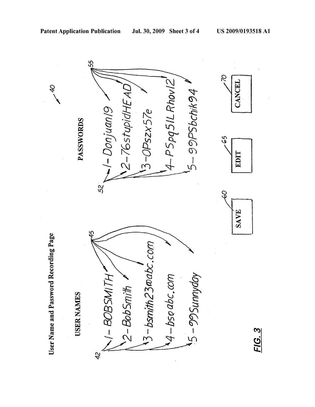 Keyboard with Programmable Username and Password Keys and System - diagram, schematic, and image 04