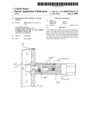 Door hinge with a hidden closure system diagram and image