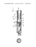 Door hinge with a hidden closure system diagram and image