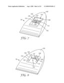 BUCKLE AND RESPIRATOR USING SUCH BUCKLE, HAVING A DEFORMABLE CINCH BAR, AND METHOD diagram and image