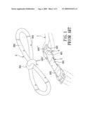 FASTENER FOR A SHOELACE diagram and image