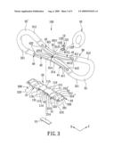 FASTENER FOR A SHOELACE diagram and image