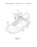 FASTENER FOR A SHOELACE diagram and image